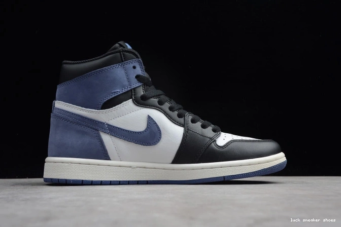 Reps LUCY Moon Retro 555088-115 High Blue Jordan 1 OG Air 0706
